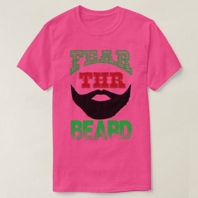 RÄDSLA THR BEARD T SHIRT (Design framsida)
