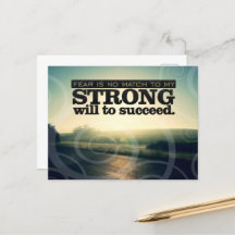 "Rädslan matchar inte" Motiveringsbekräftelse