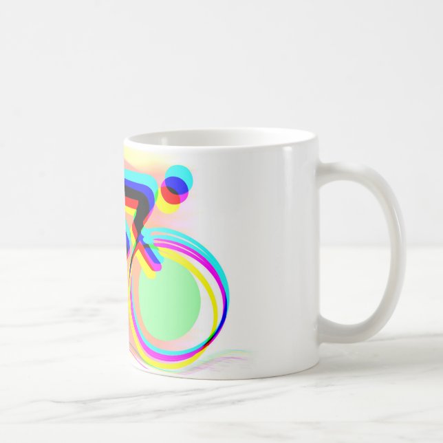 Radsport Fahrrad Biker Mugg (Höger)