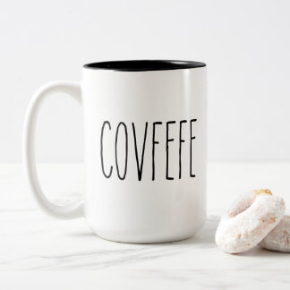 RAE DUNN Inspired Covfefe Mugg