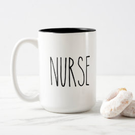 RAE DUNN Inspired Nurse Coffee Mugg