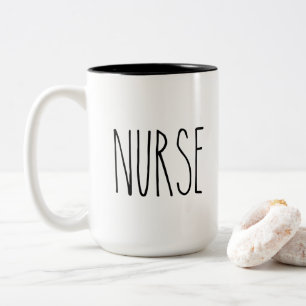 RAE DUNN Inspired Nurse Coffee Mugg