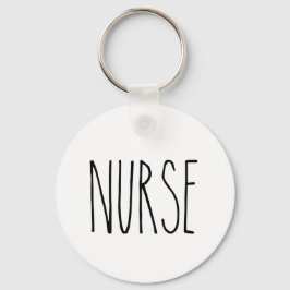RAE DUNN Inspired Nurse Nyckelring