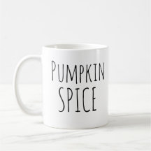 Rae Dunn Inspired Pumpkin Spice Fall Coffee Mugg