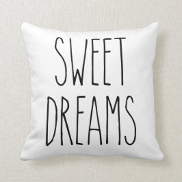 RAE DUNN Inspired Sweet Dreams Simple Modern Kudde