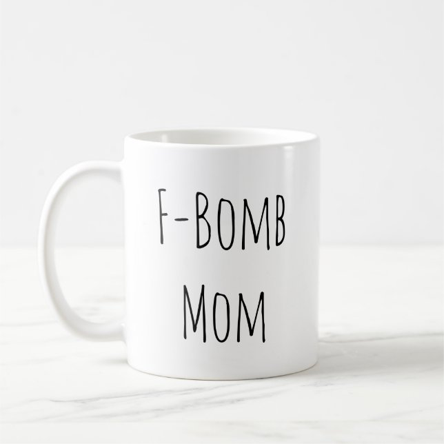 Rae inspirerade Dunn F-Bombarderar Kaffemugg (Vänster)