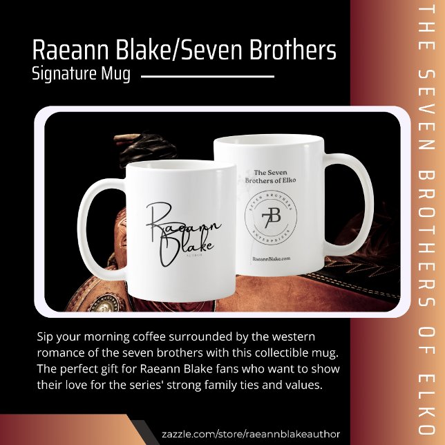 Raeann Blake/ Seven Brothers signaturmugg Kaffemugg (Skapare uppladdad)