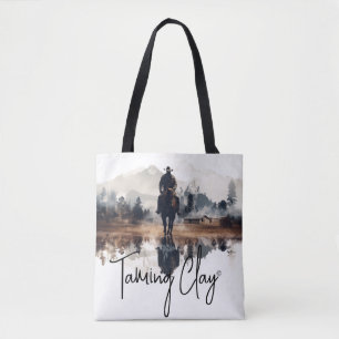 Raeann Blake's Taming Clay Tote Bag Tygkasse