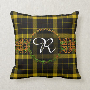 Raeburn Tartan och Monogram Kudde
