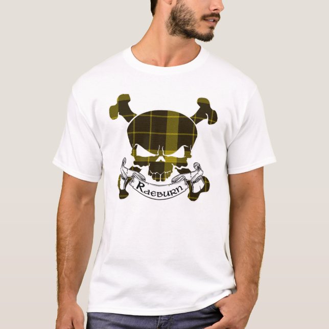 Raeburn Tartan Skull Tröja (Framsida)