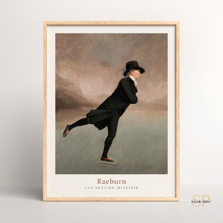 Raeburn Vintage Art Skriv ut Skalningsminister Poster