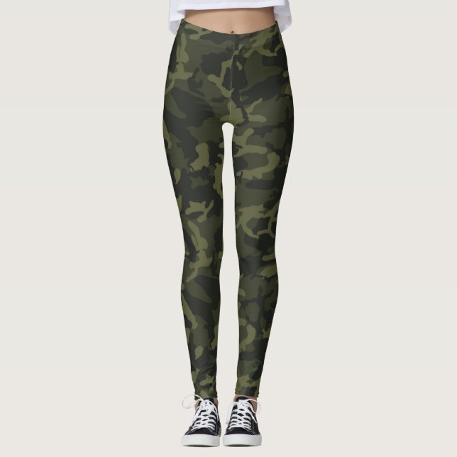 RAENA CAMO LEGGINGS (Framsida)