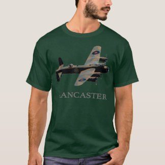 RAF AVRO LANCASTER WW2 BOMBER FLYGPLAN T 1 T SHIRT
