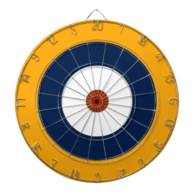 RAF typ A.1 Roundel Darttavla (Framsidan)