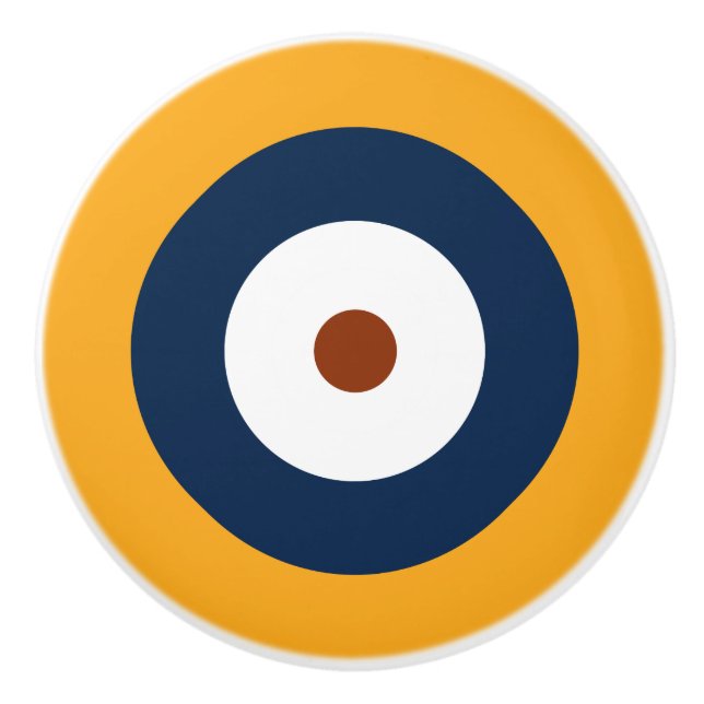RAF typ A.1 Roundel Knopp (Framsidan)