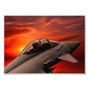 Raf-Typhoon Fototryck