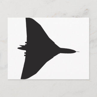 RAF Vulcan Bombplan Vykort