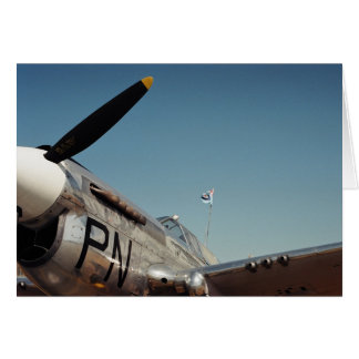RAF WW2 Fighter Flygplan Hälsningskort