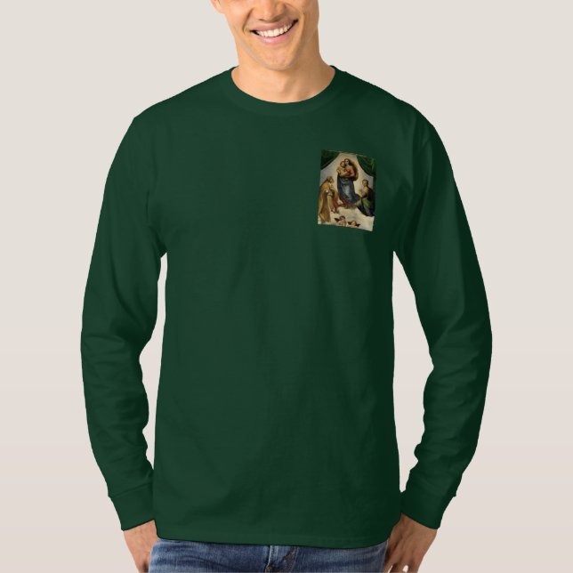 RAFAEL , Madonna Sixtina Tee Shirt (Framsida)