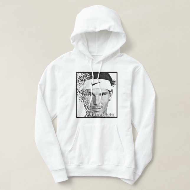 Rafael Nadal — Tennlegend" Hoodie (Design framsida)