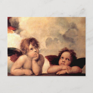 Rafaels Putti-vykort Vykort