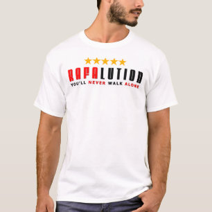 Rafalution - du ska går aldrig bara tee shirt