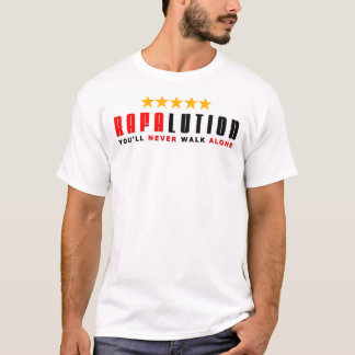 Rafalution - du ska går aldrig bara tee shirt