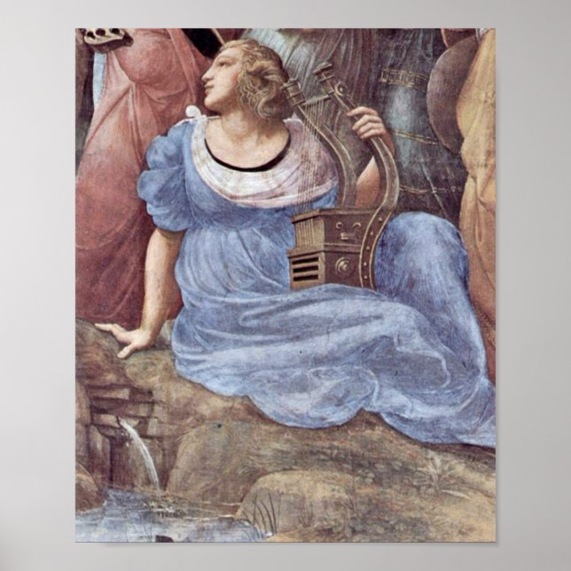 Raffaello Sanzio da Urbino - Terpsichore Poster (Framsidan)