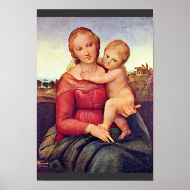 Raffaels lilla Cowper Madonna Poster (Framsidan)