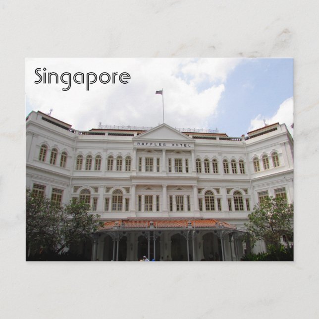 raffar hotellsingapore vykort (Framsida)