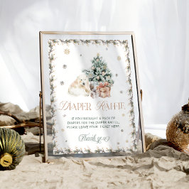 Raffel för vinterkur för Polar Poster