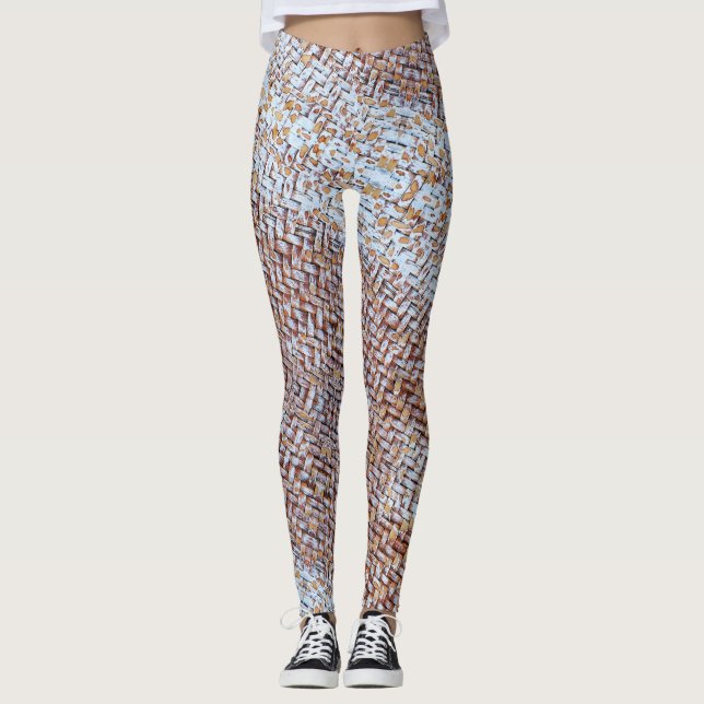 Raffia Trunk - Power Yoga Leggings (Framsida)