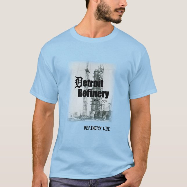Raffinaderiliv - Detroit historia Tröja (Framsida)