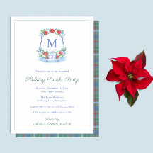 Raffinerad blå röd jul Vapenskölden jul Party