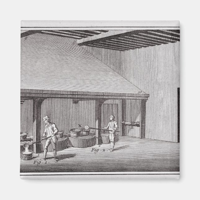 Raffinerad saltpeter magnet (Framsidan)