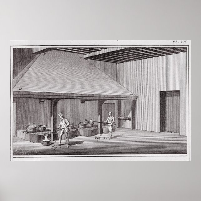 Raffinerad saltpeter poster (Framsidan)