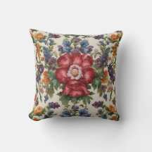 Raffinerade röda blommor och ömtåliga blommor av f