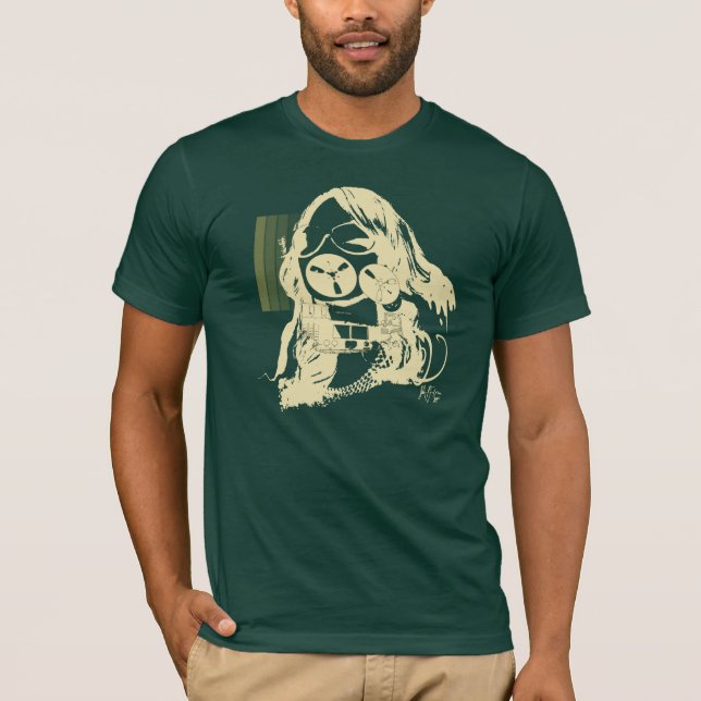 Räffla "musik från soulen" Julian P Flores Tee (Framsida)