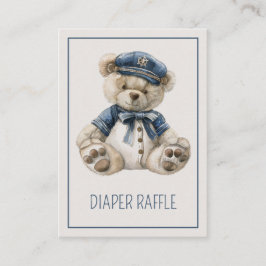 Raffle för nautisk blå Baby-björn Tilläggskort