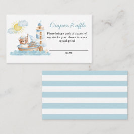 Raffle för vattenfärgsbåtar för havskräfta tilläggskort