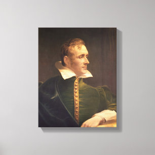 Raffles för herr Thomas Stamford Canvastryck