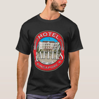 Raffles Hotel Singapore Suitcase T Shirt