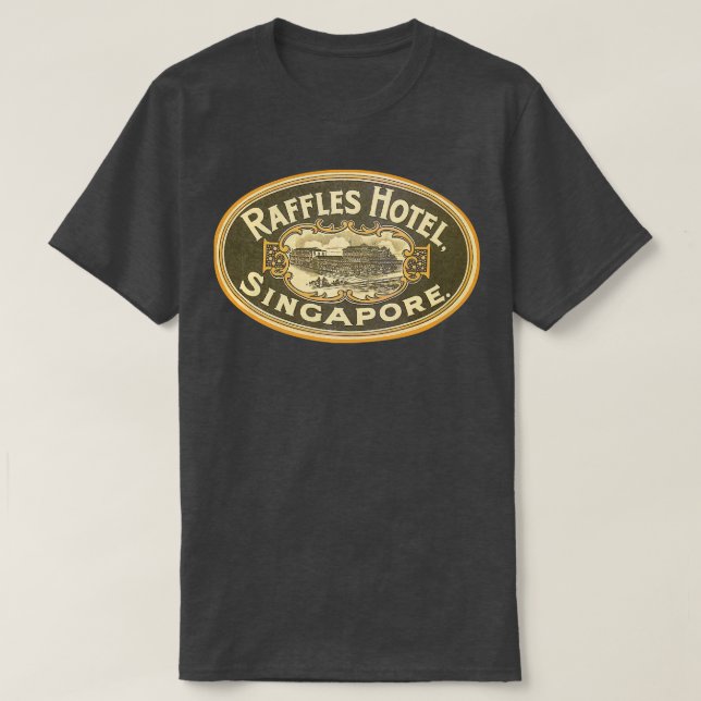 Raffles Hotel Singapore T Shirt (Design framsida)