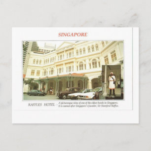 Raffles Hotel Singapore Vykort