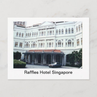 Raffles Hotel Singapore Vykort