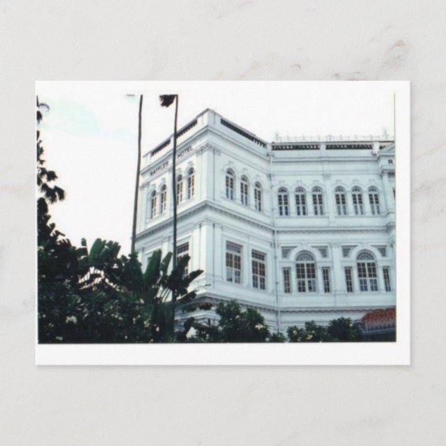 Raffles Hotel Singapore Vykort (Framsida)