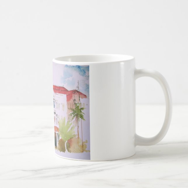 Raffles hotell, Singapore Kaffemugg (Höger)