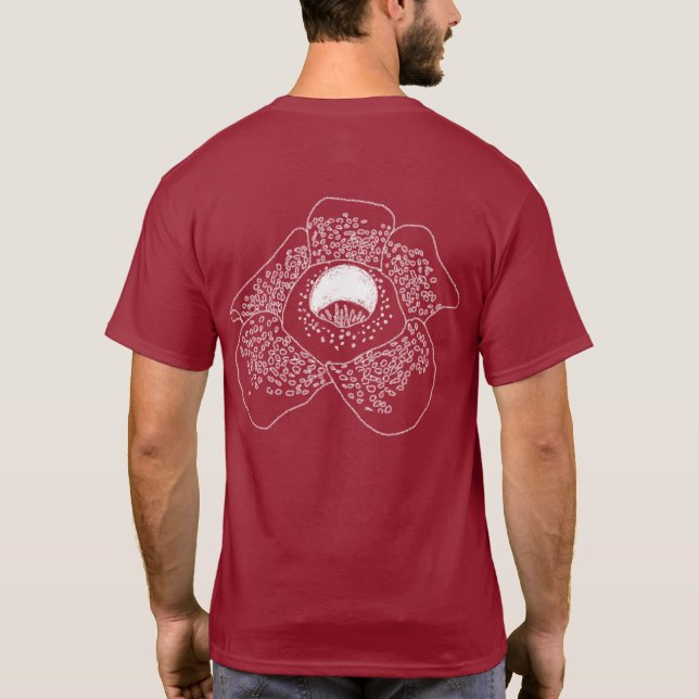 Rafflesia Flower T-shirt (Baksida)