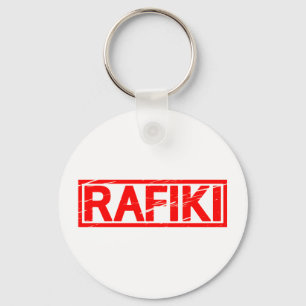 Rafiki frimärke nyckelring