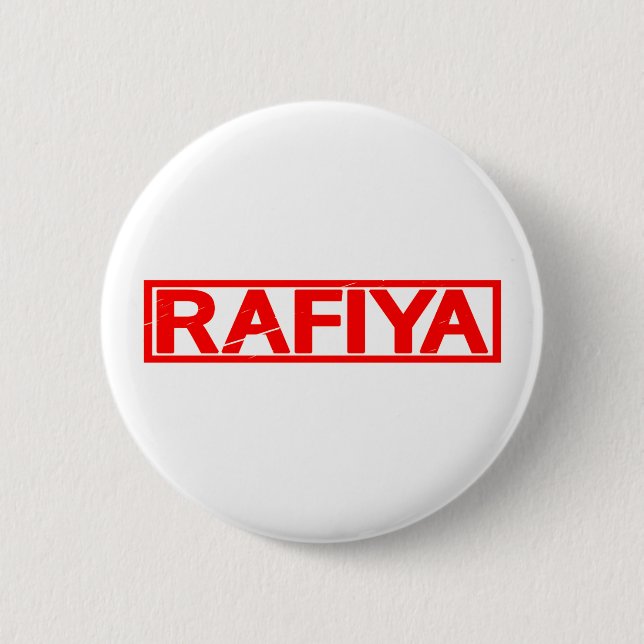 Rafiya Frimärke Knapp (Framsida)